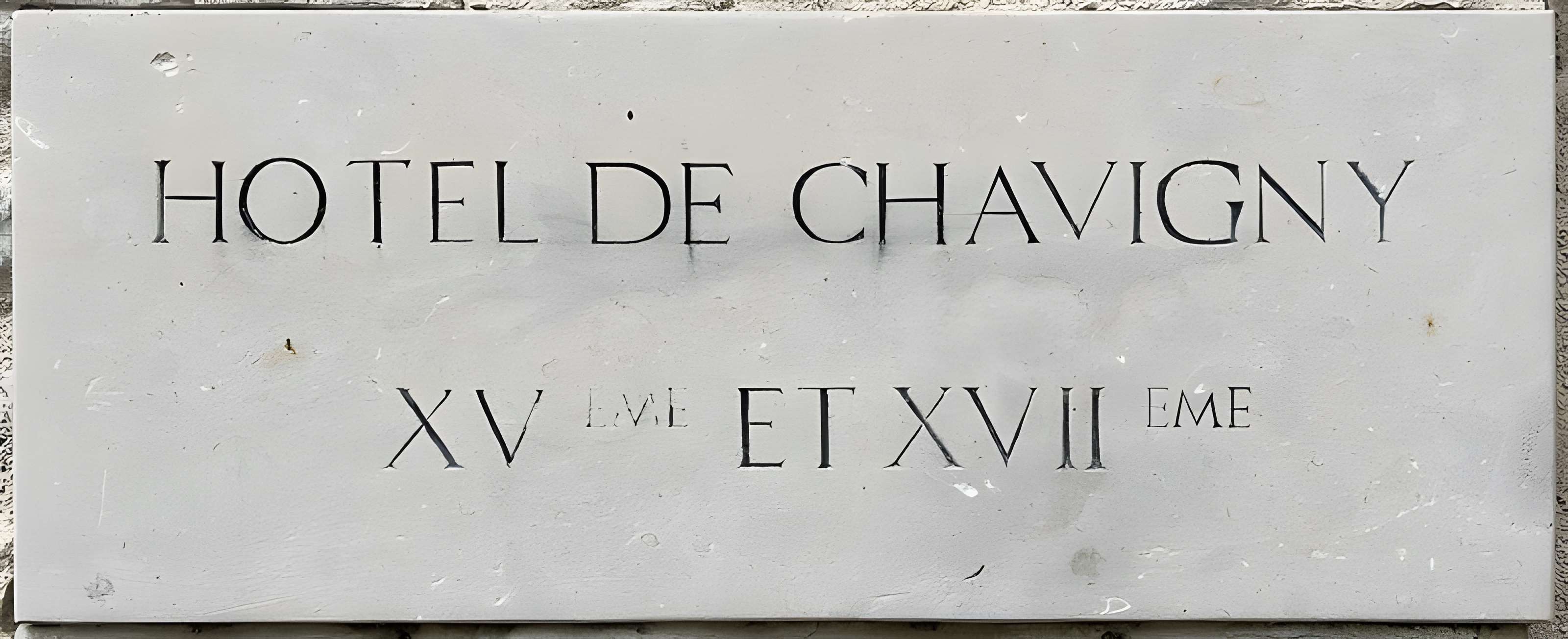 Hôtel de Chavigny
