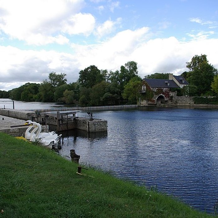 Photo de Site du barrage éclusé mobile à aiguilles de Nitray