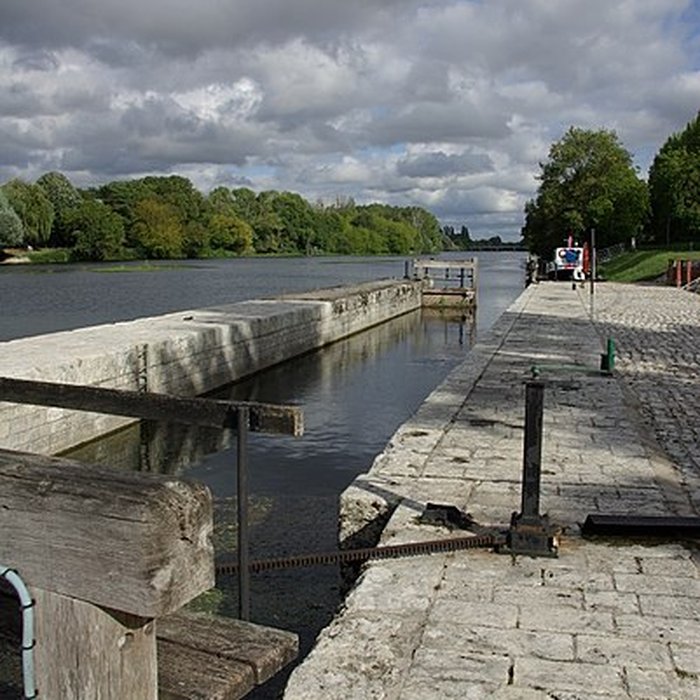 Photo de Site du barrage éclusé mobile à aiguilles de Nitray