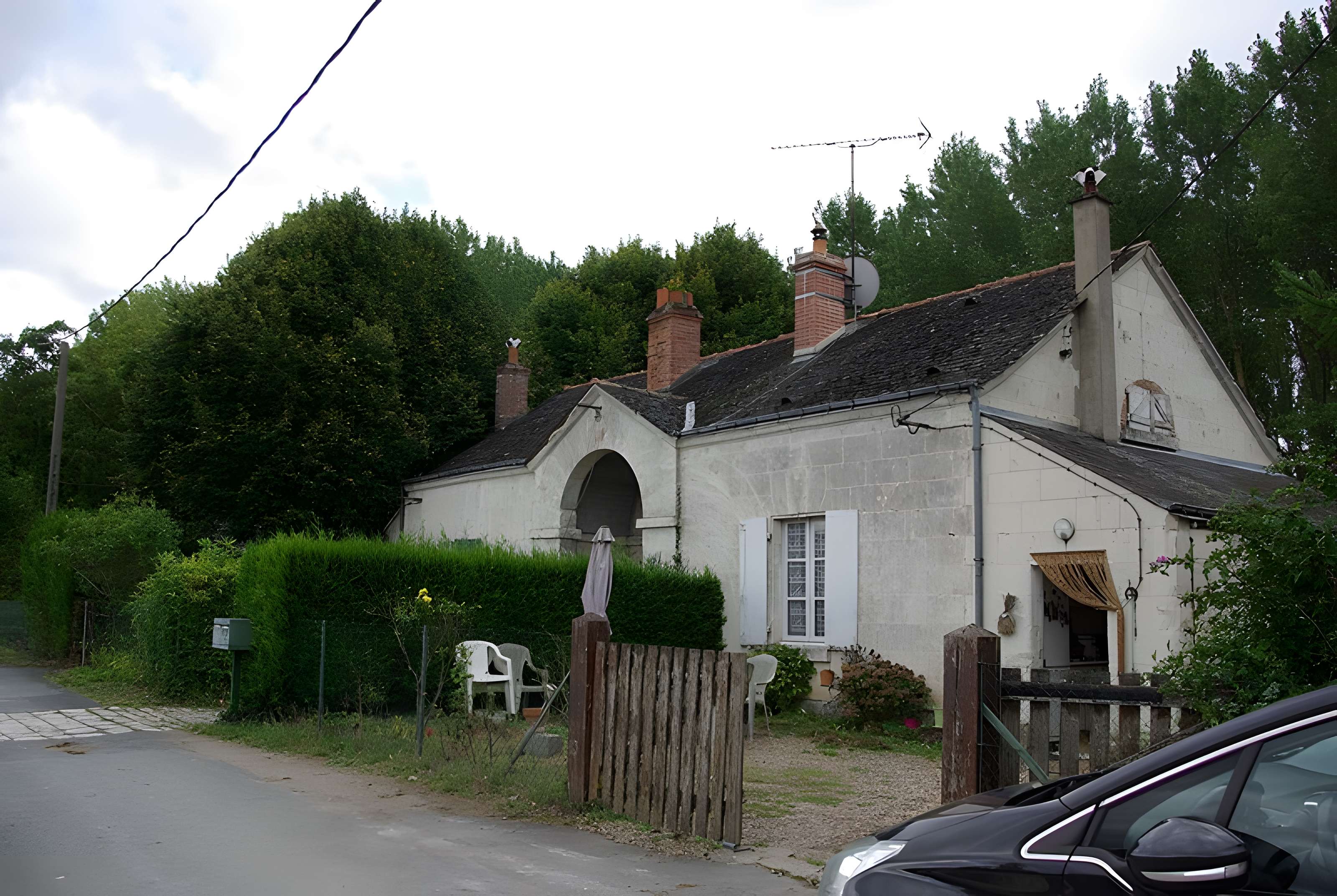 Site du barrage éclusé mobile à aiguilles de Nitray