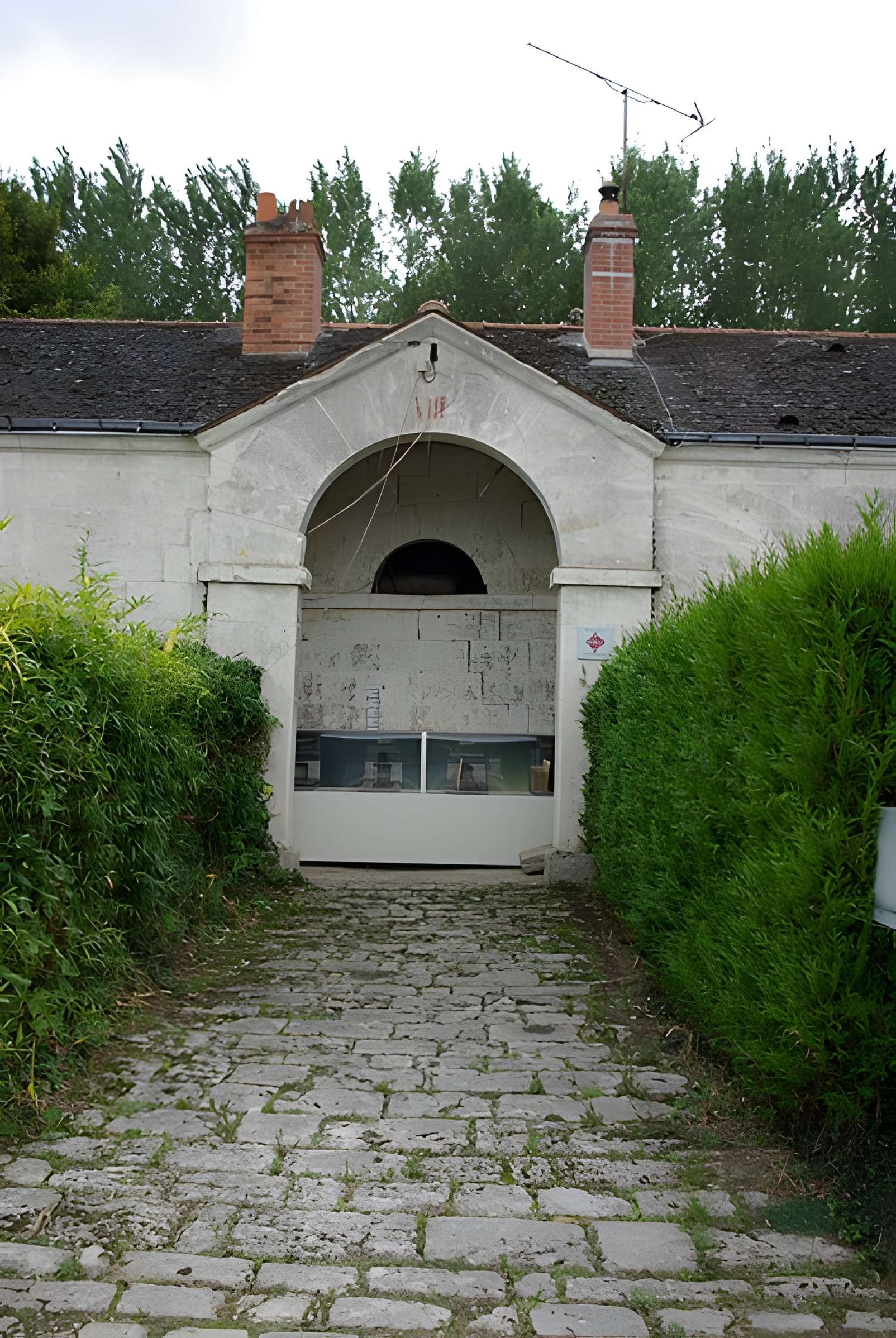 Site du barrage éclusé mobile à aiguilles de Nitray