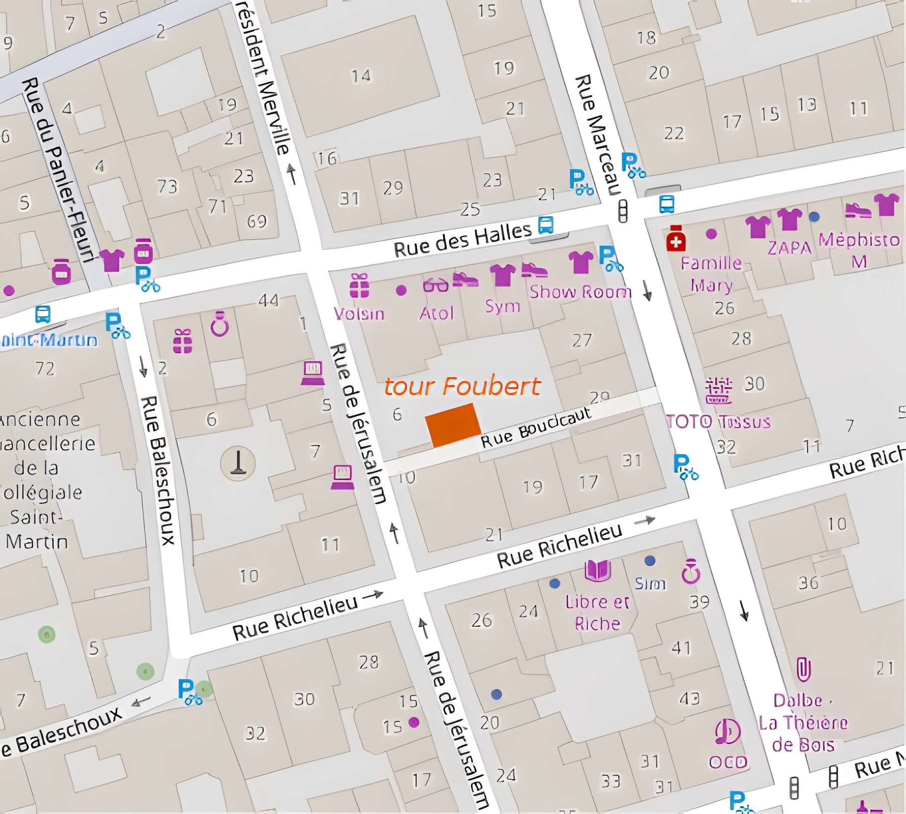 Tour Foubert (ou Fulbert) , ou Maison de la Tabagie