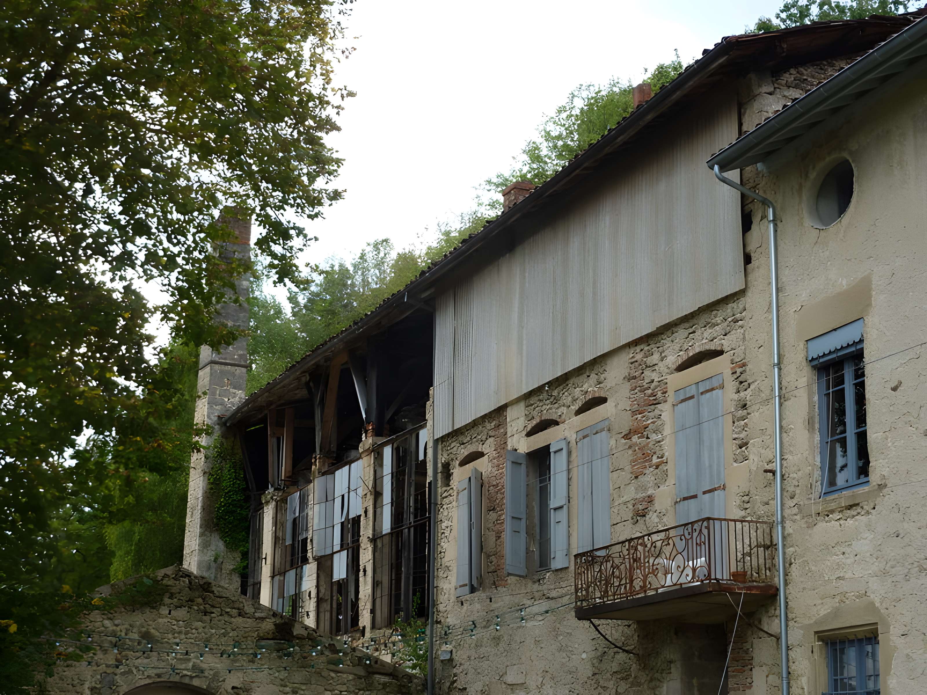Usine de moulinage de la soie de la Galicière