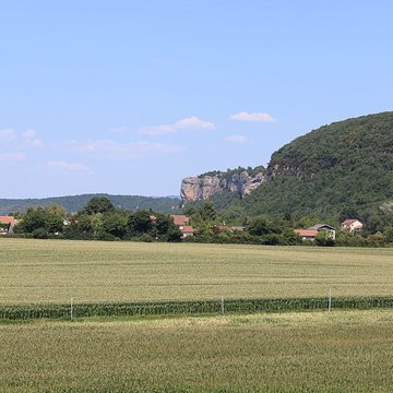 Portion du site typique déperon