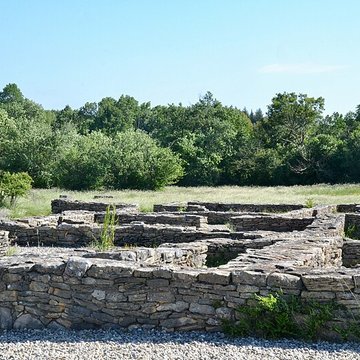Portion du site typique déperon