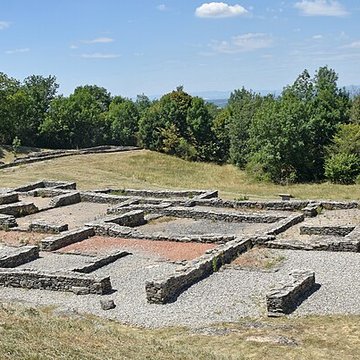 Portion du site typique déperon