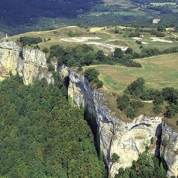 Portion du site typique déperon