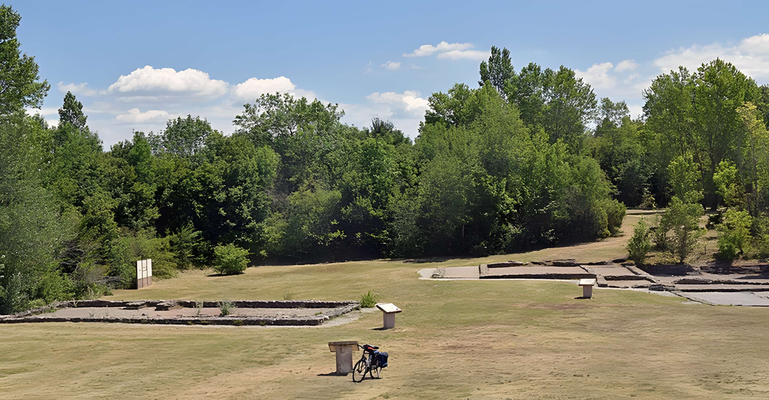 Portion du site typique d'éperon