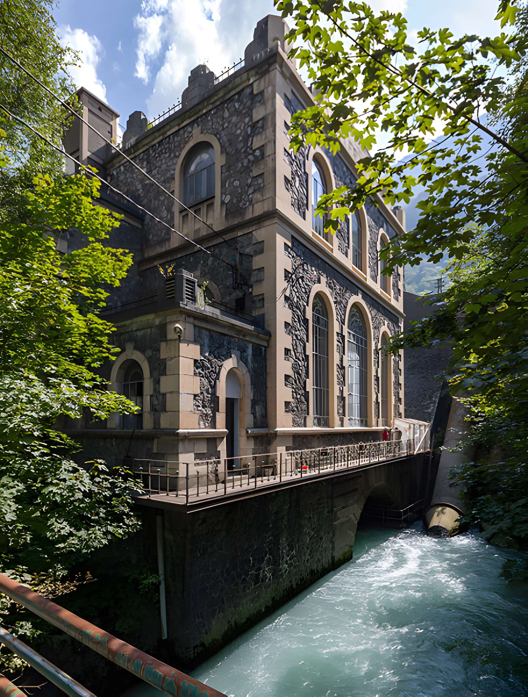 Centrale hydroélectrique des Vernes