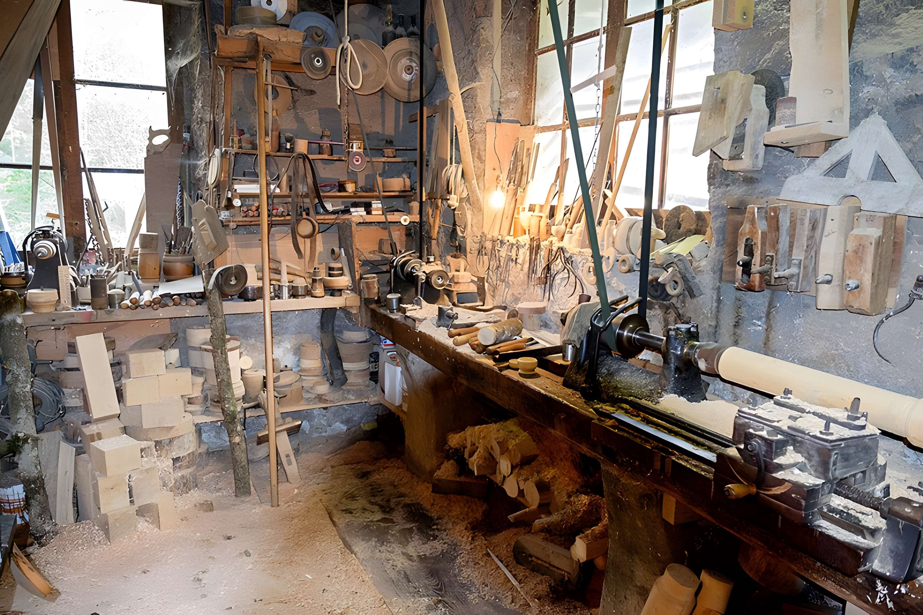 Tournerie du bois de Saint-Même sise à Saint-Même-Le-Bas