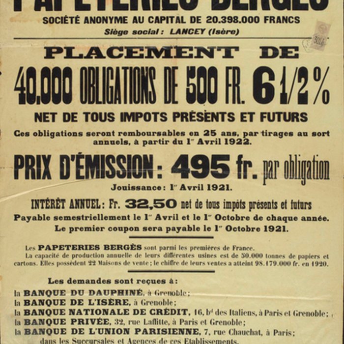 Photo de Papeteries de Lancey