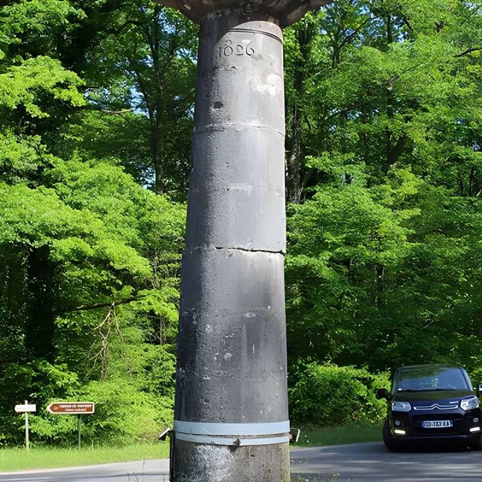 Photo de Bornes-colonnes de la forêt de Chaux