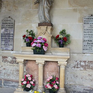 Monument funéraire de la famille Daloz, situé dans le cimetière