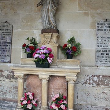 Monument funéraire de la famille Daloz, situé dans le cimetière