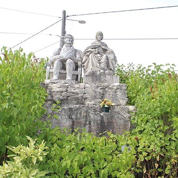 Monument funéraire de la famille Daloz, situé dans le cimetière