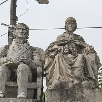Monument funéraire de la famille Daloz, situé dans le cimetière