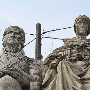 Monument funéraire de la famille Daloz, situé dans le cimetière