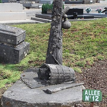 Monument funéraire de la famille Daloz, situé dans le cimetière