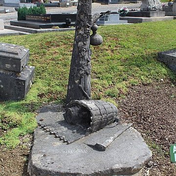 Monument funéraire de la famille Daloz, situé dans le cimetière