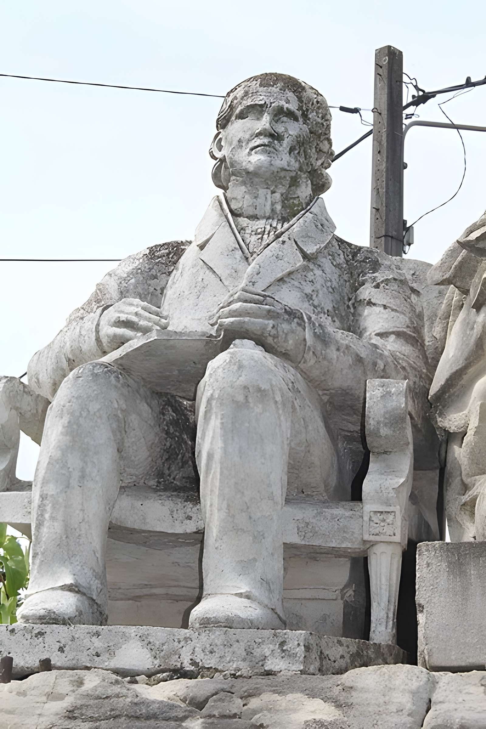Monument funéraire de la famille Daloz, situé dans le cimetière
