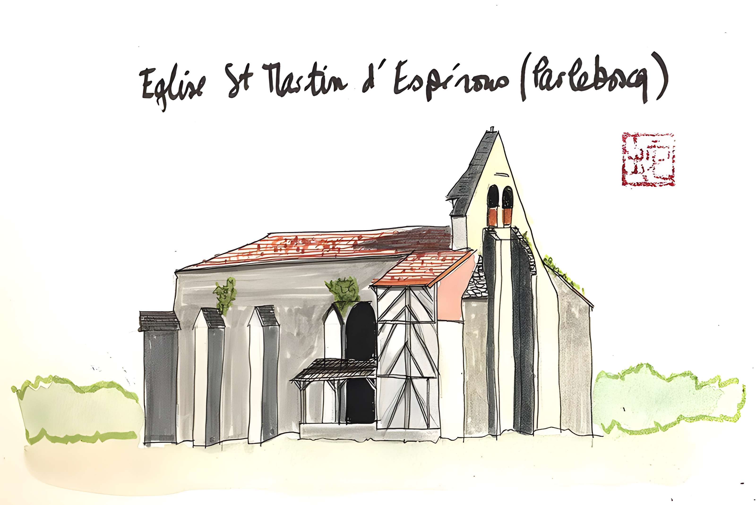 Eglise Saint-André de Bouau