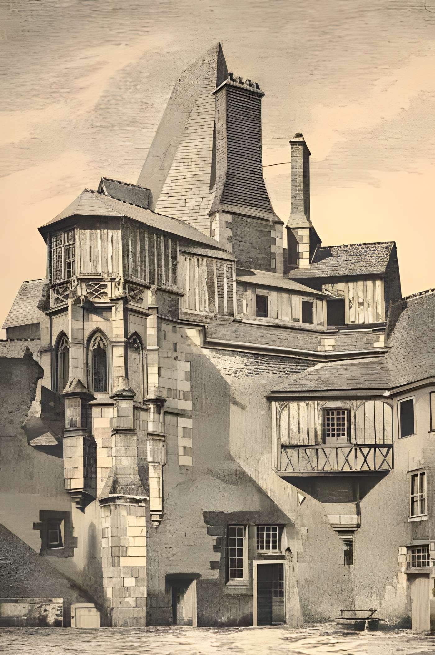 Bains de la Reine dénommés aussi Pavillon d'Anne de Bretagne