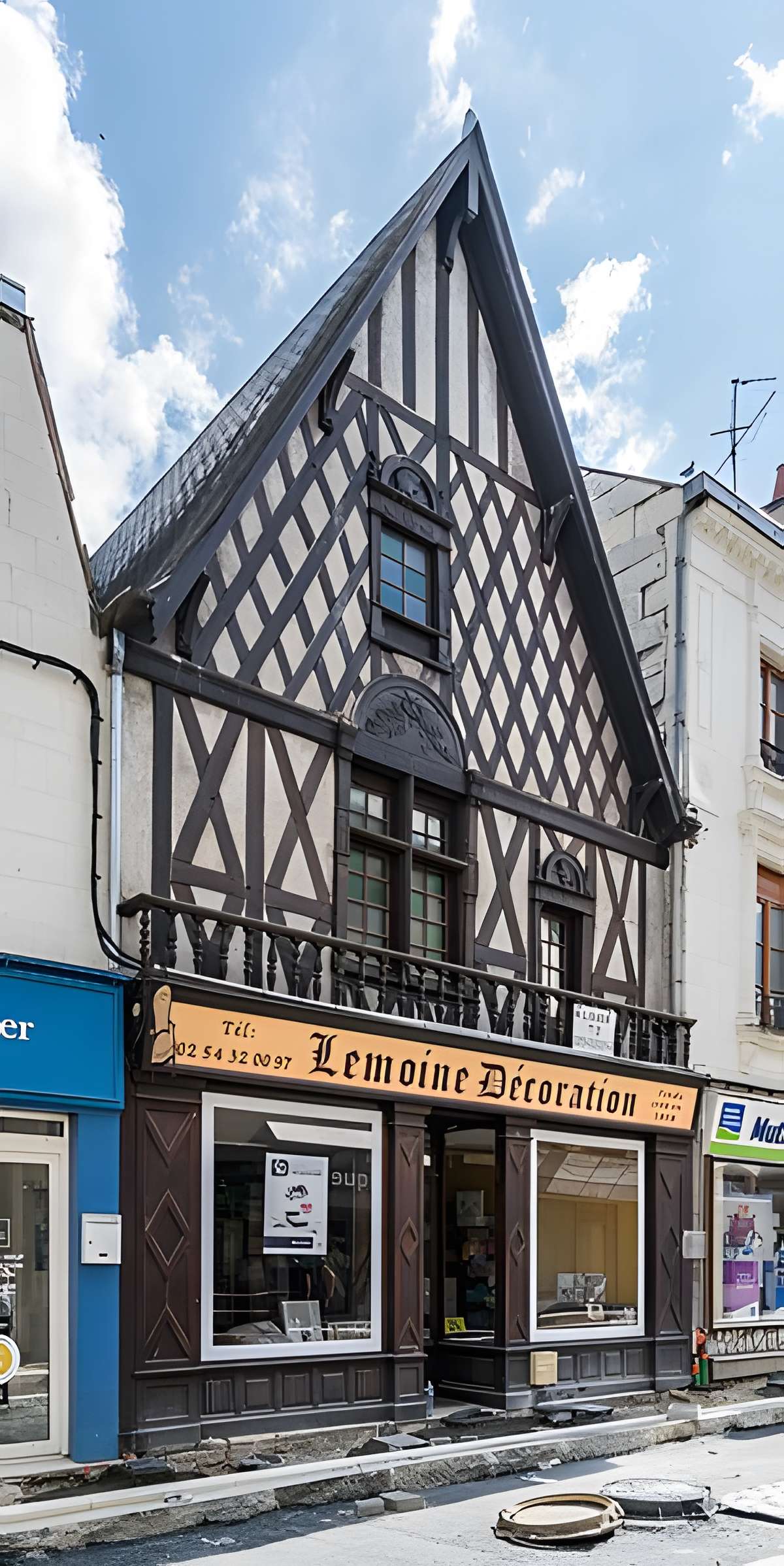 Deux maisons en bois du XVe siècle