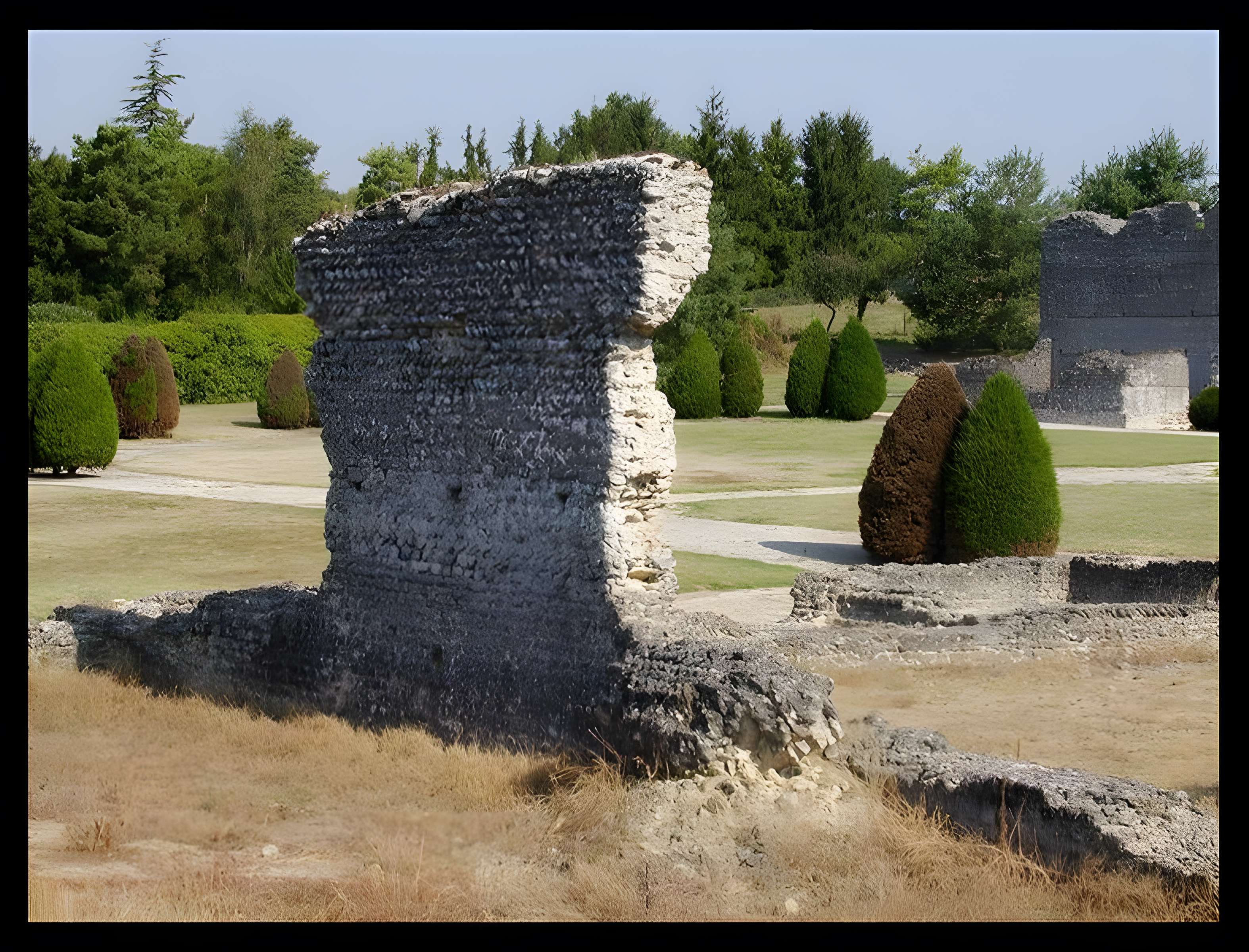 Ruines romaines des Mazelles
