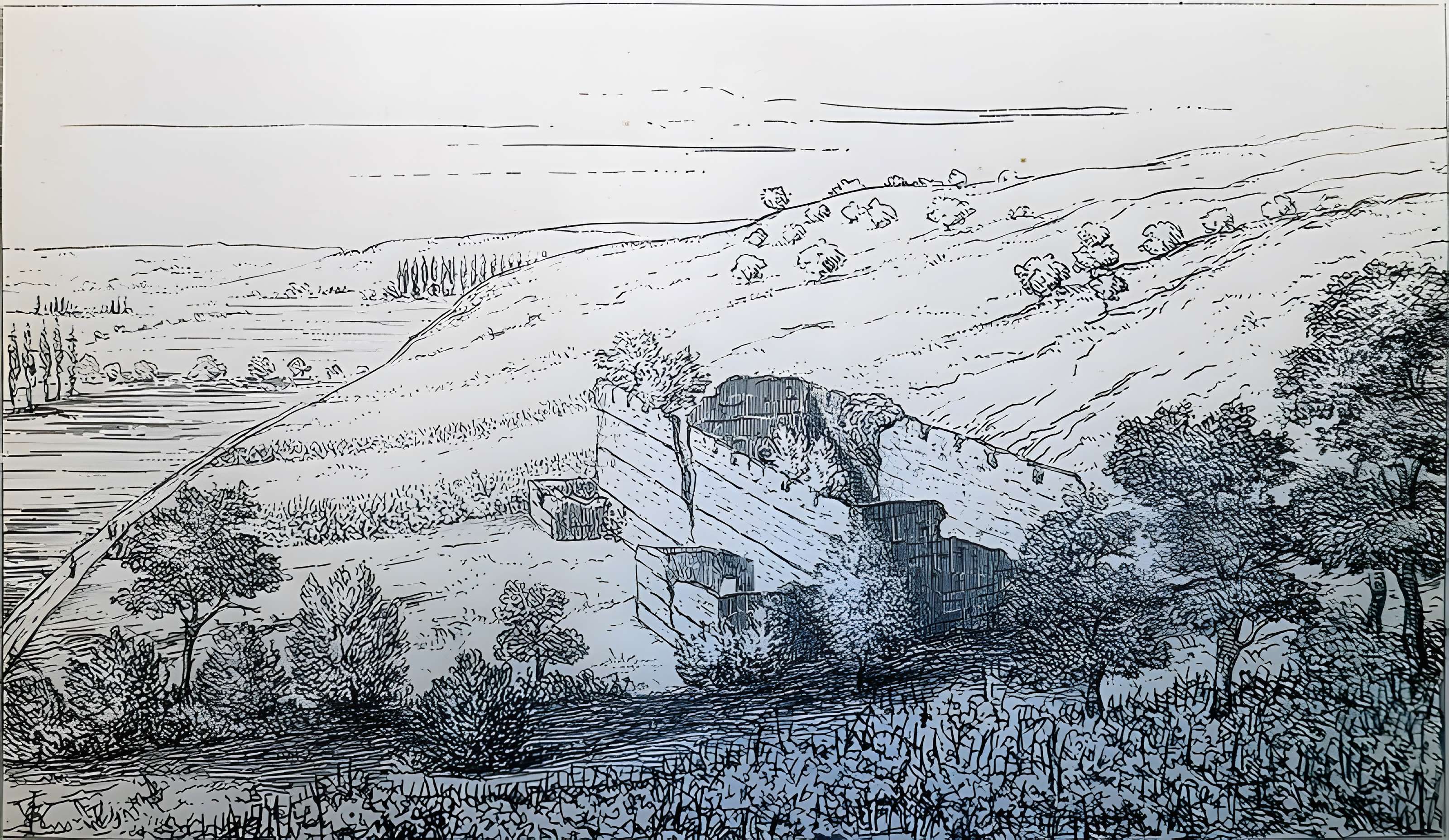 Ruines romaines des Mazelles