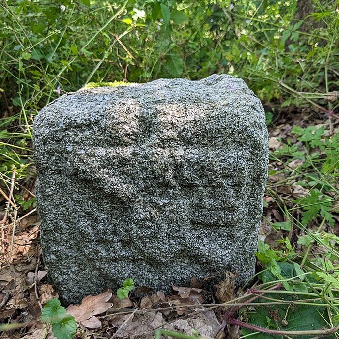 Photo de Borne frontière des justices de Cleppé et de Poncins également sur commune de Poncins