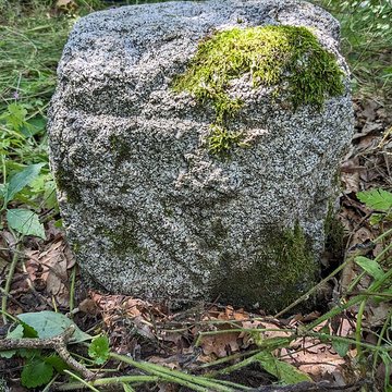 Borne frontière des justices de Cleppé et de Poncins également sur commune de Poncins