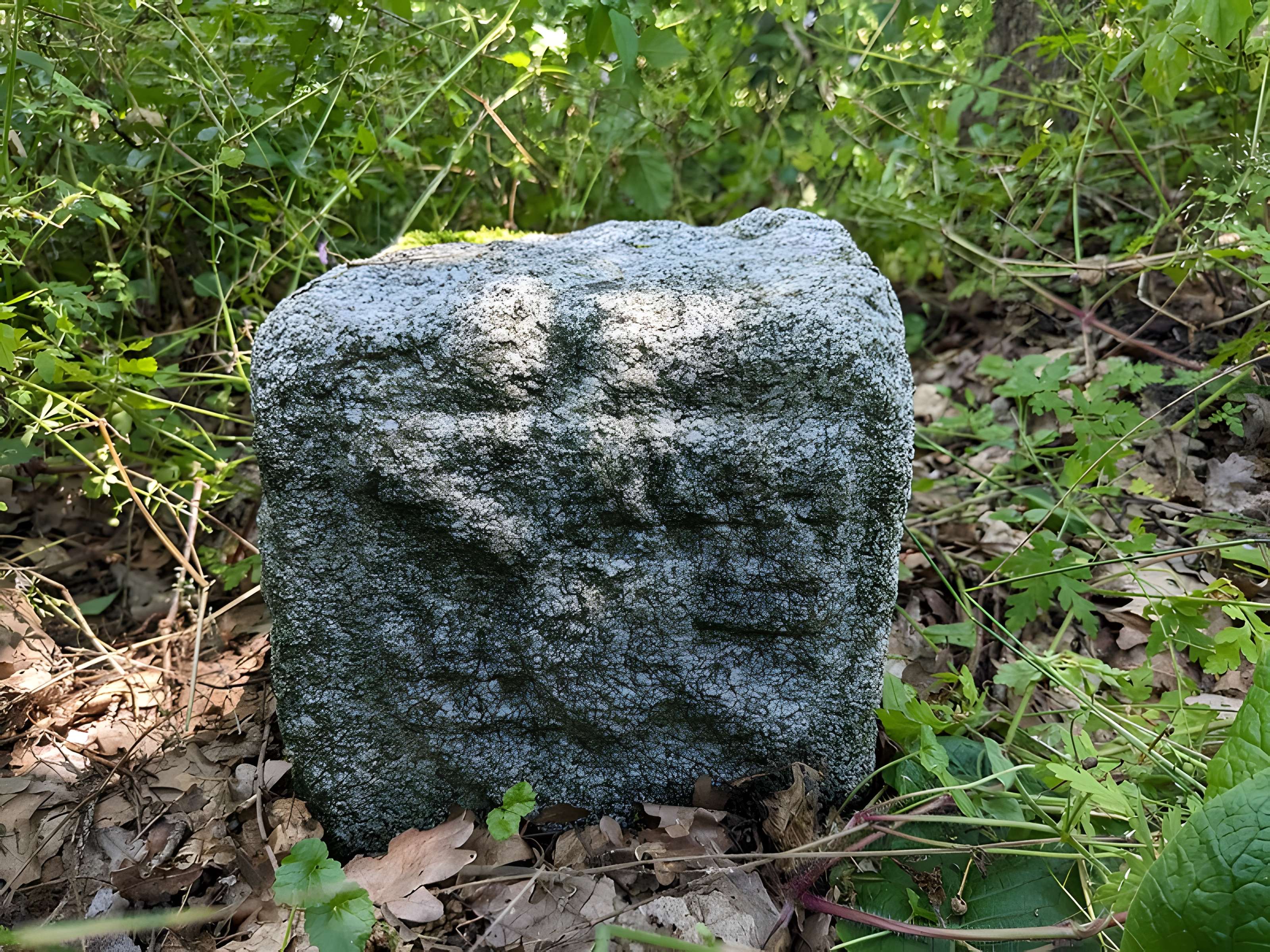 Borne frontière des justices de Cleppé et de Poncins (également sur commune de Poncins)