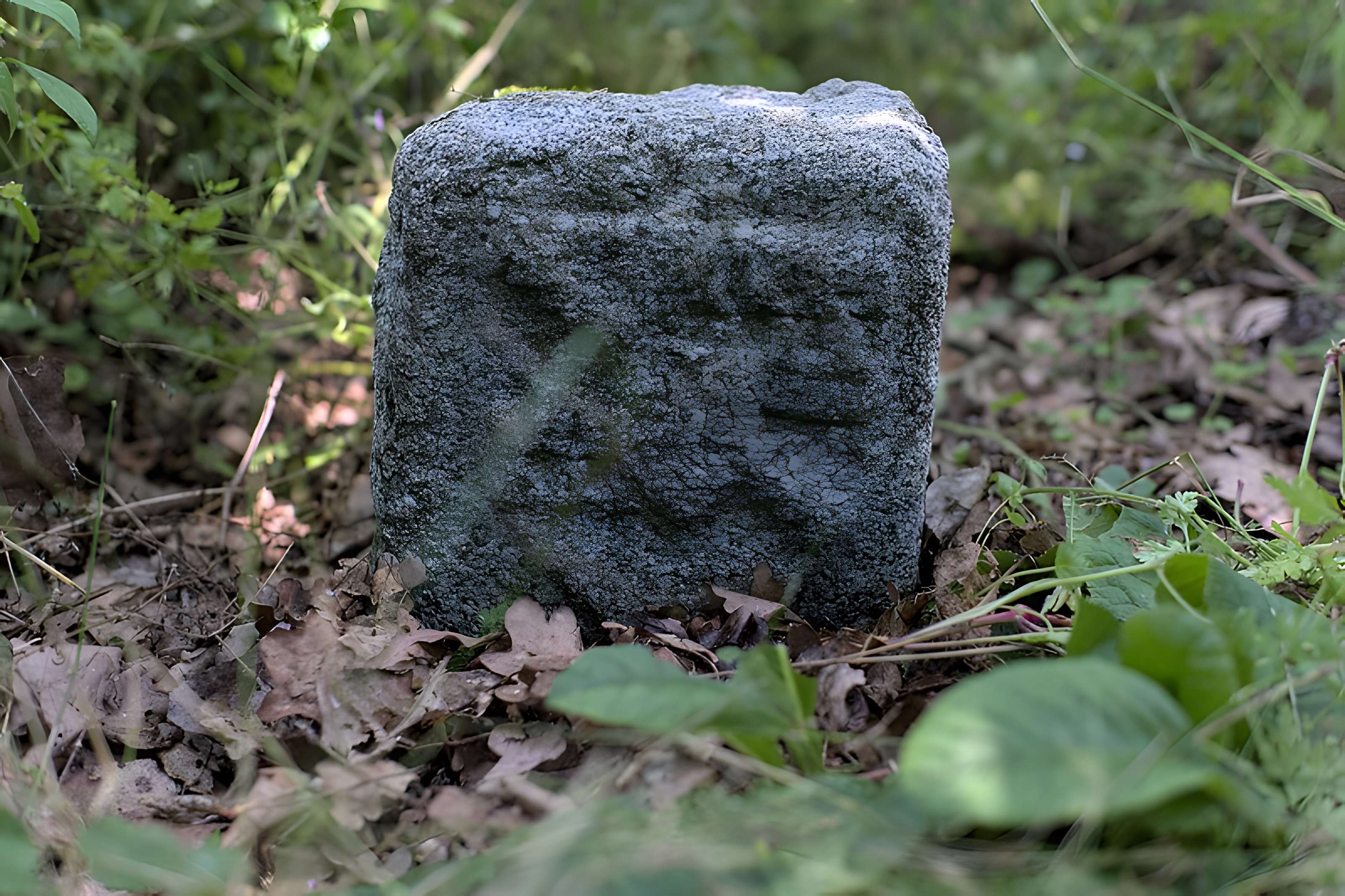 Borne frontière des justices de Cleppé et de Poncins (également sur commune de Poncins)