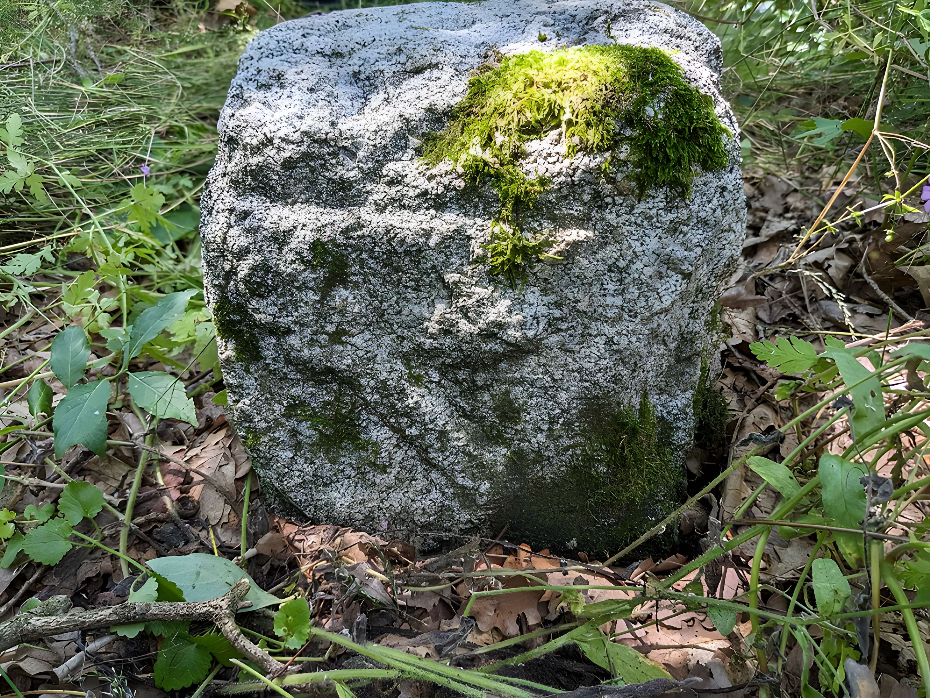 Borne frontière des justices de Cleppé et de Poncins (également sur commune de Poncins)