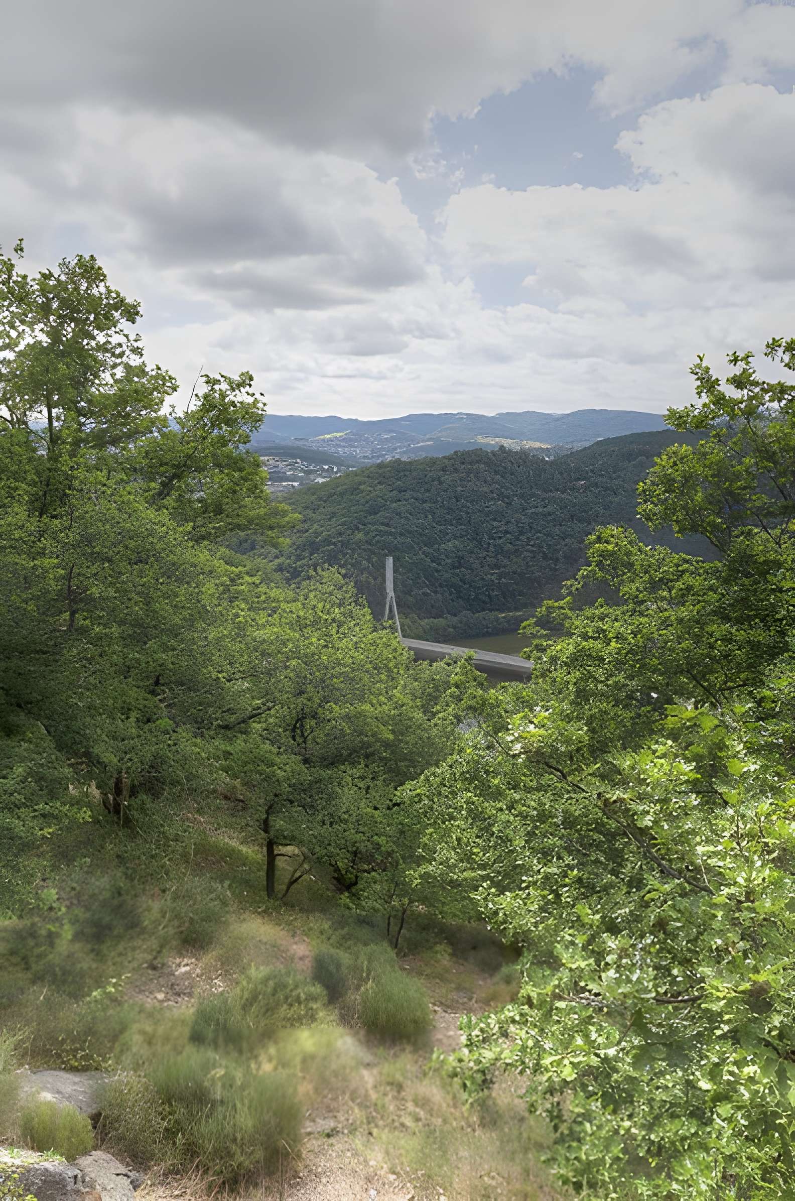 Unité d'habitation construite par Le Corbusier
