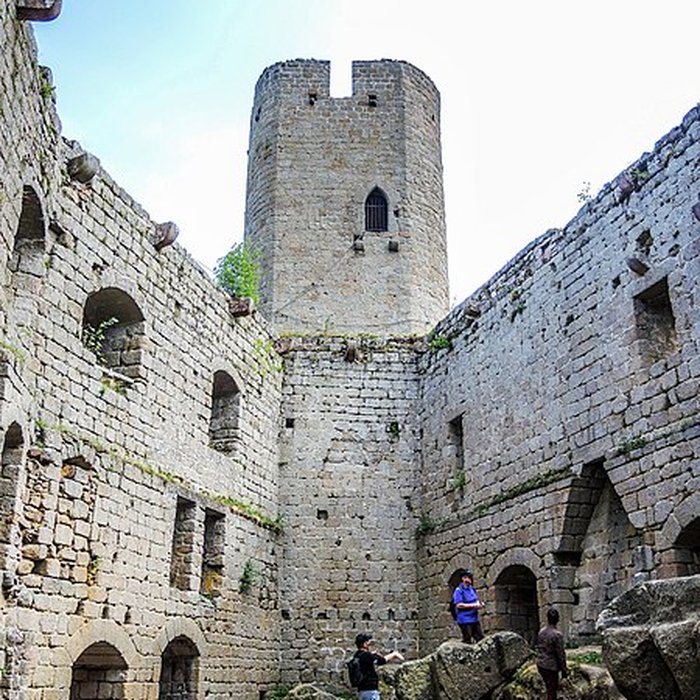 Photo de Ruines du château Haut-Andlau
