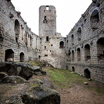 Ruines du château Haut-Andlau