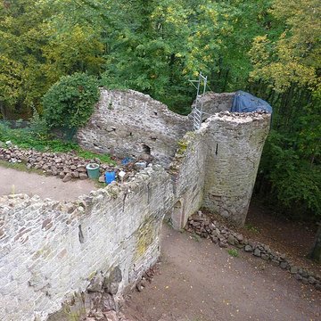 Ruines du château Haut-Andlau