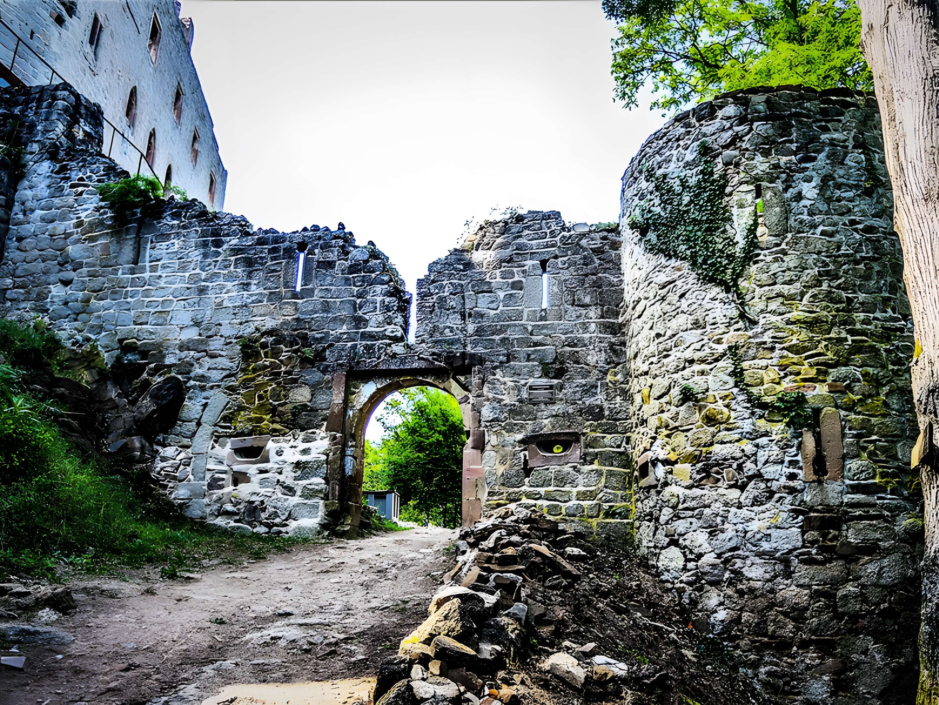 Ruines du château Haut-Andlau