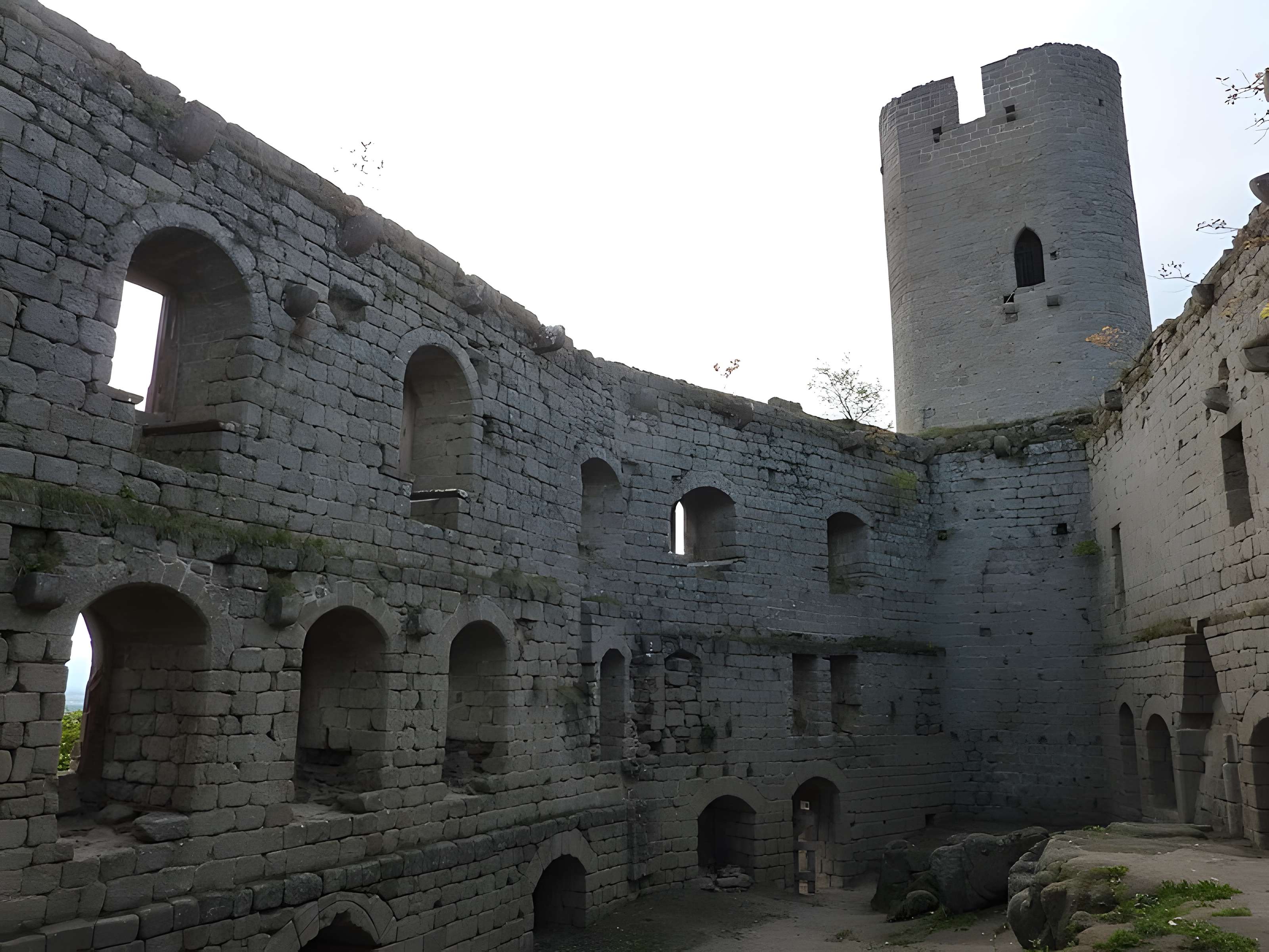 Ruines du château Haut-Andlau