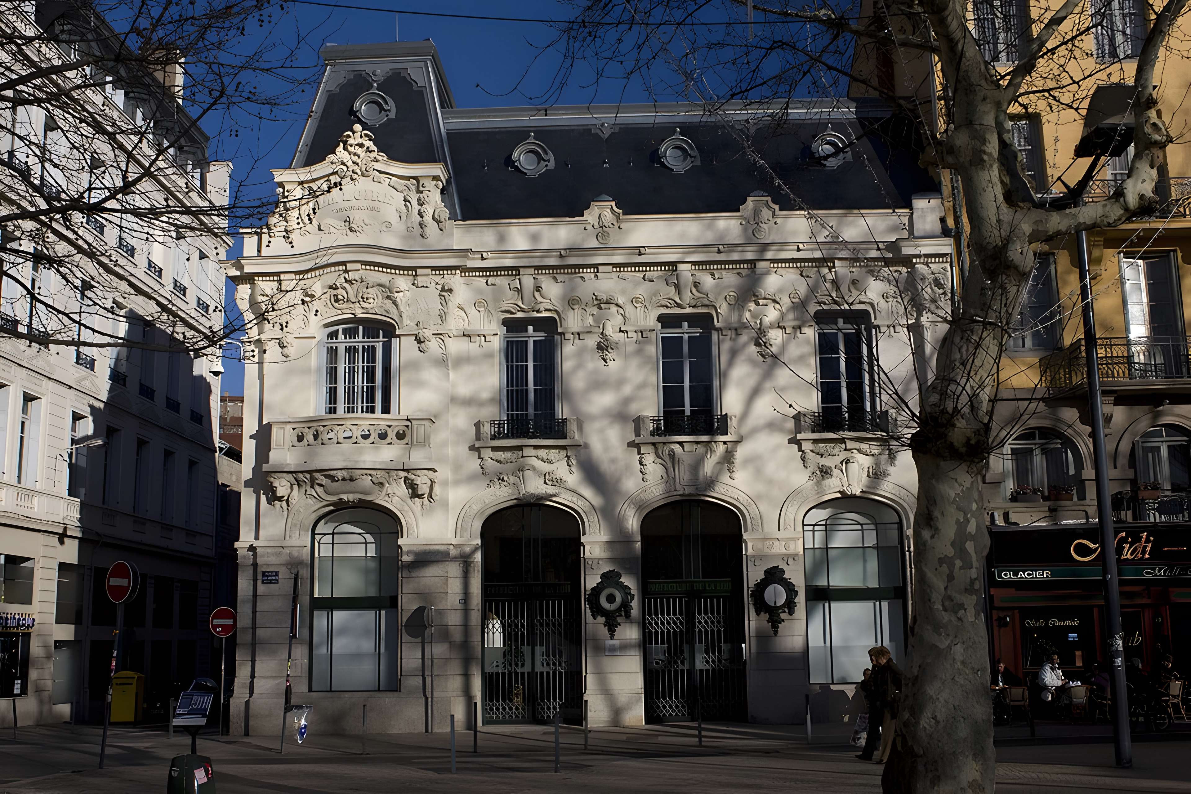 Immeuble La Loire Républicaine, actuellement siège du journal La Tribune-Le Progrès