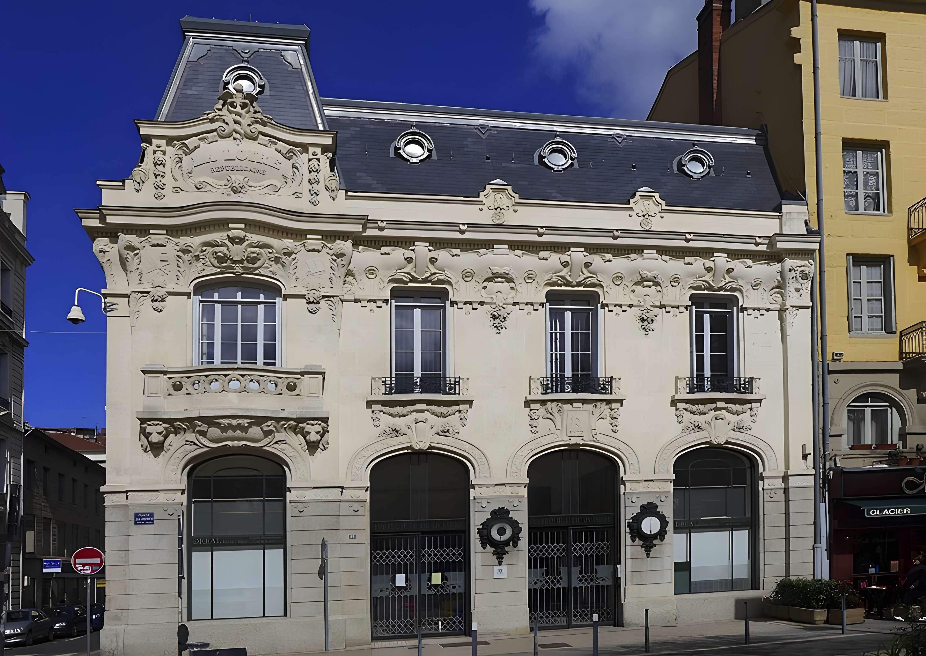 Immeuble La Loire Républicaine, actuellement siège du journal La Tribune-Le Progrès