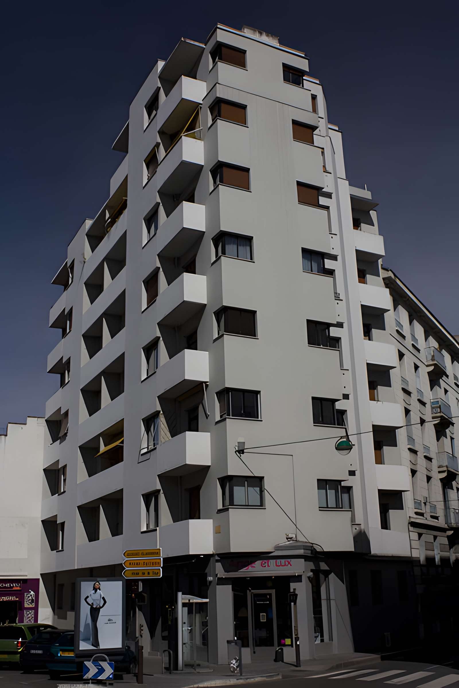 Immeuble moderne d'Auguste Bossu