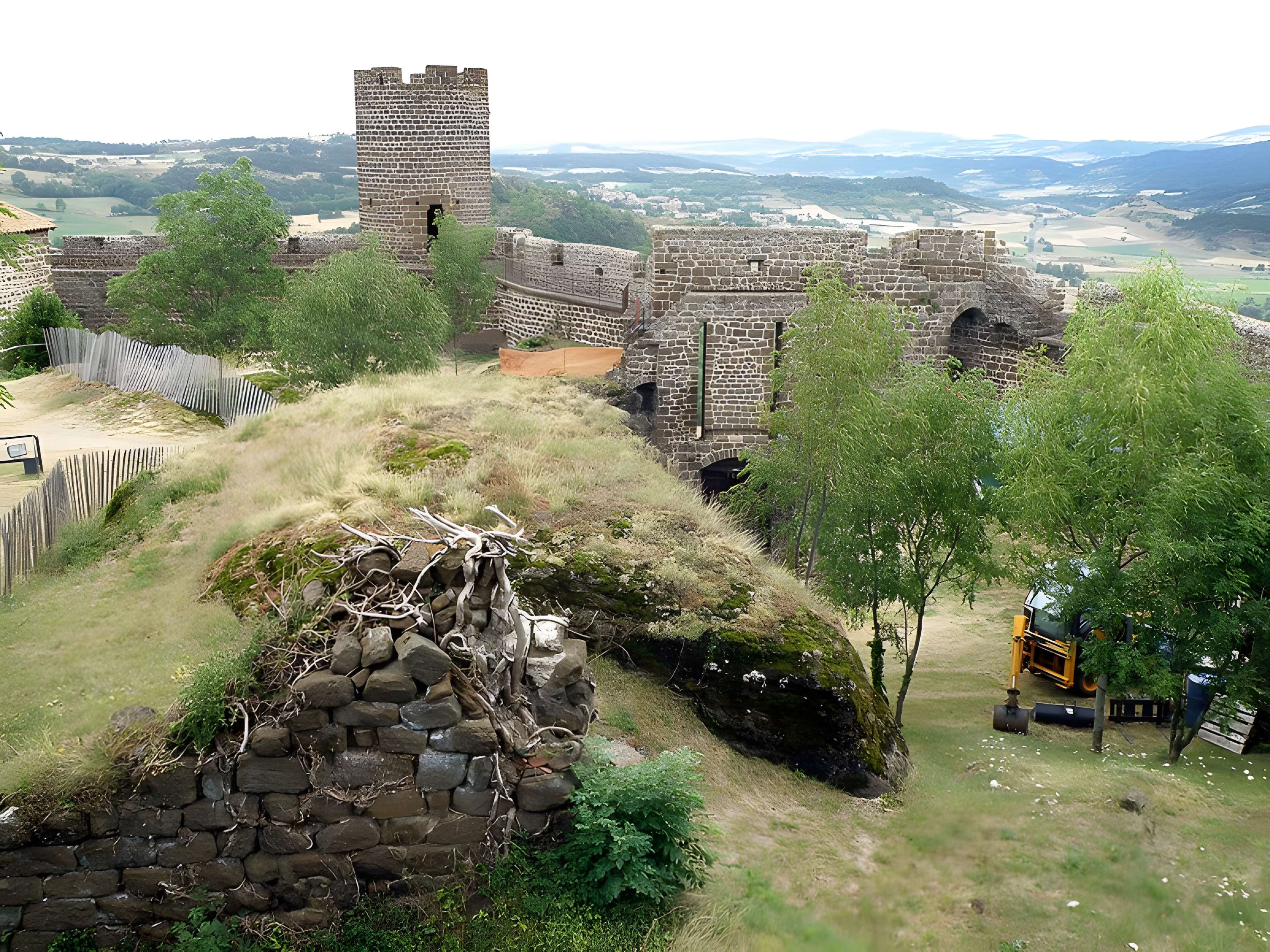 Ruines du château fort