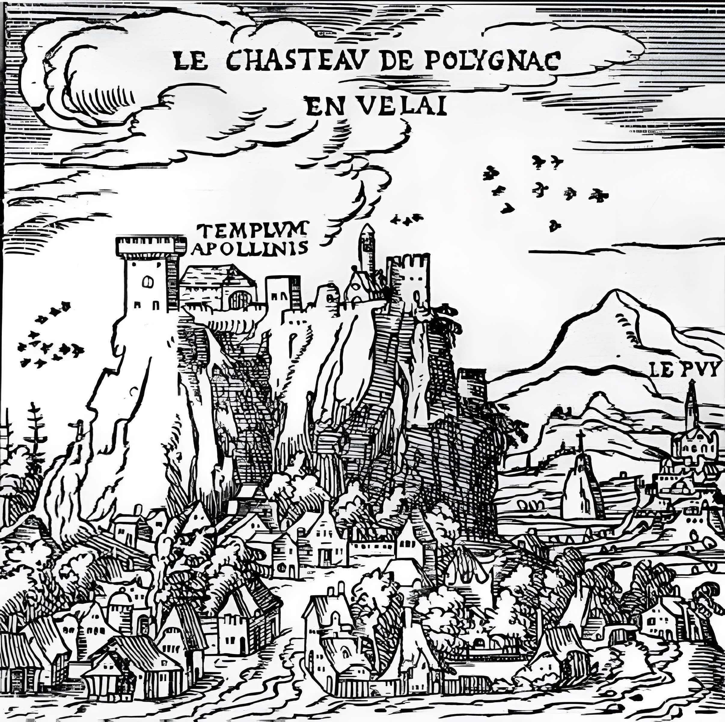 Ruines du château fort