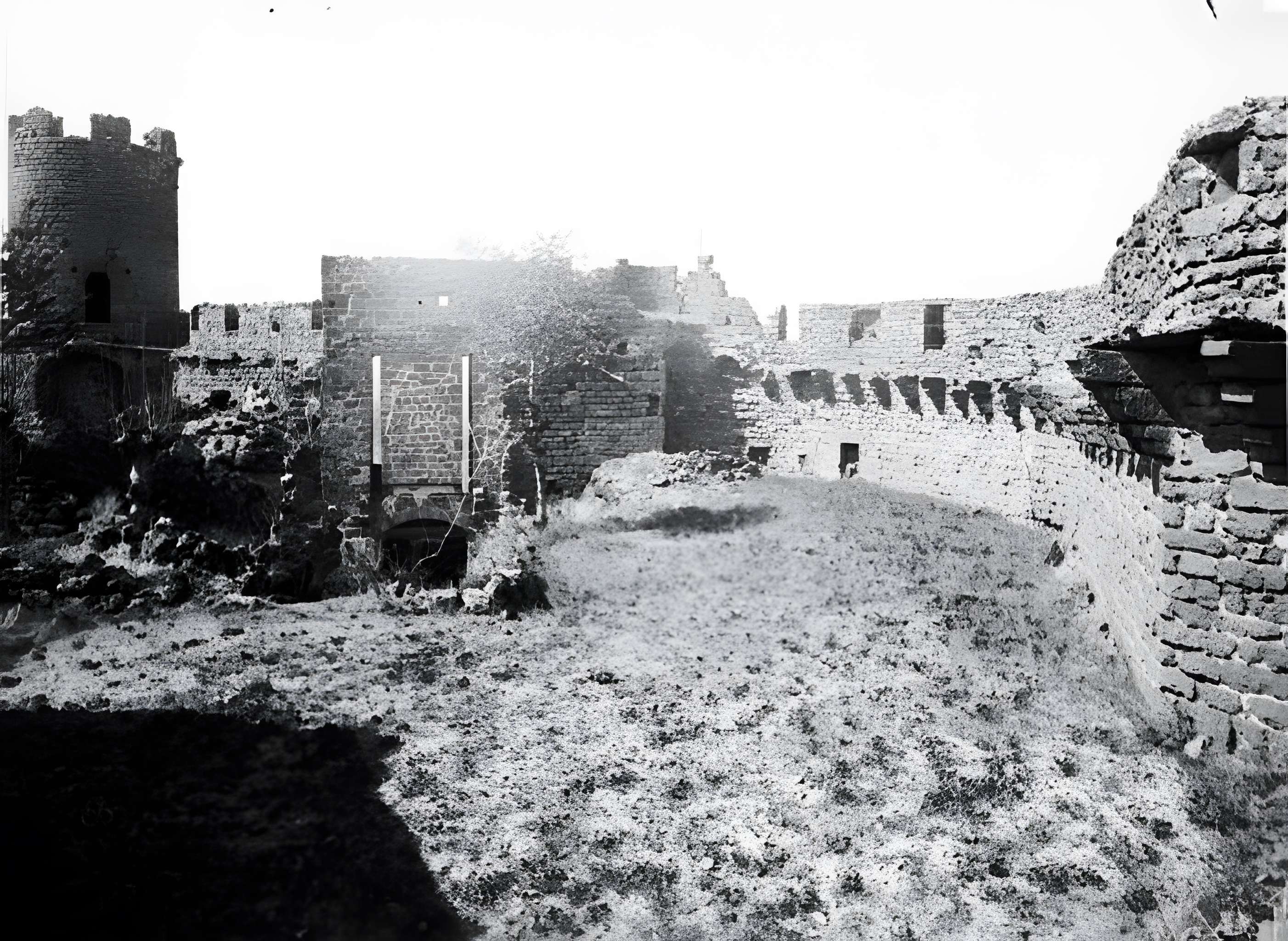 Ruines du château fort