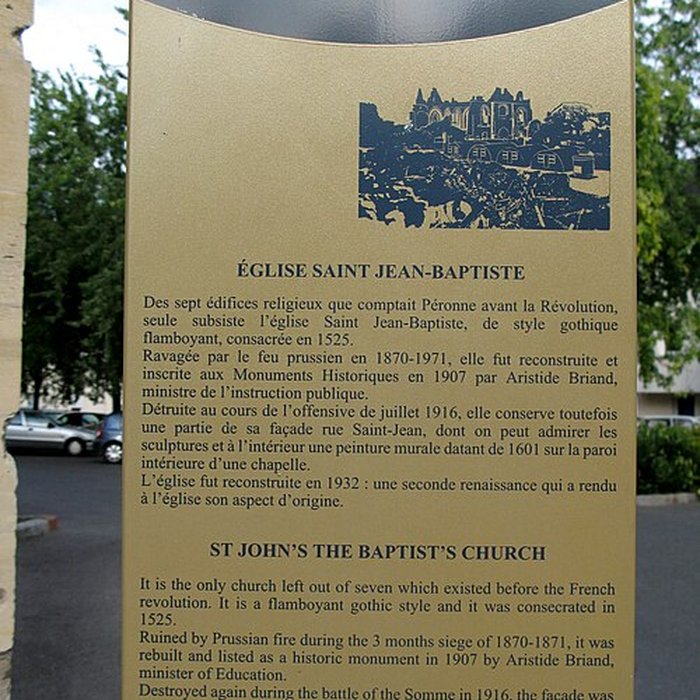 Photo de Église Saint-Jean-Baptiste de Péronne