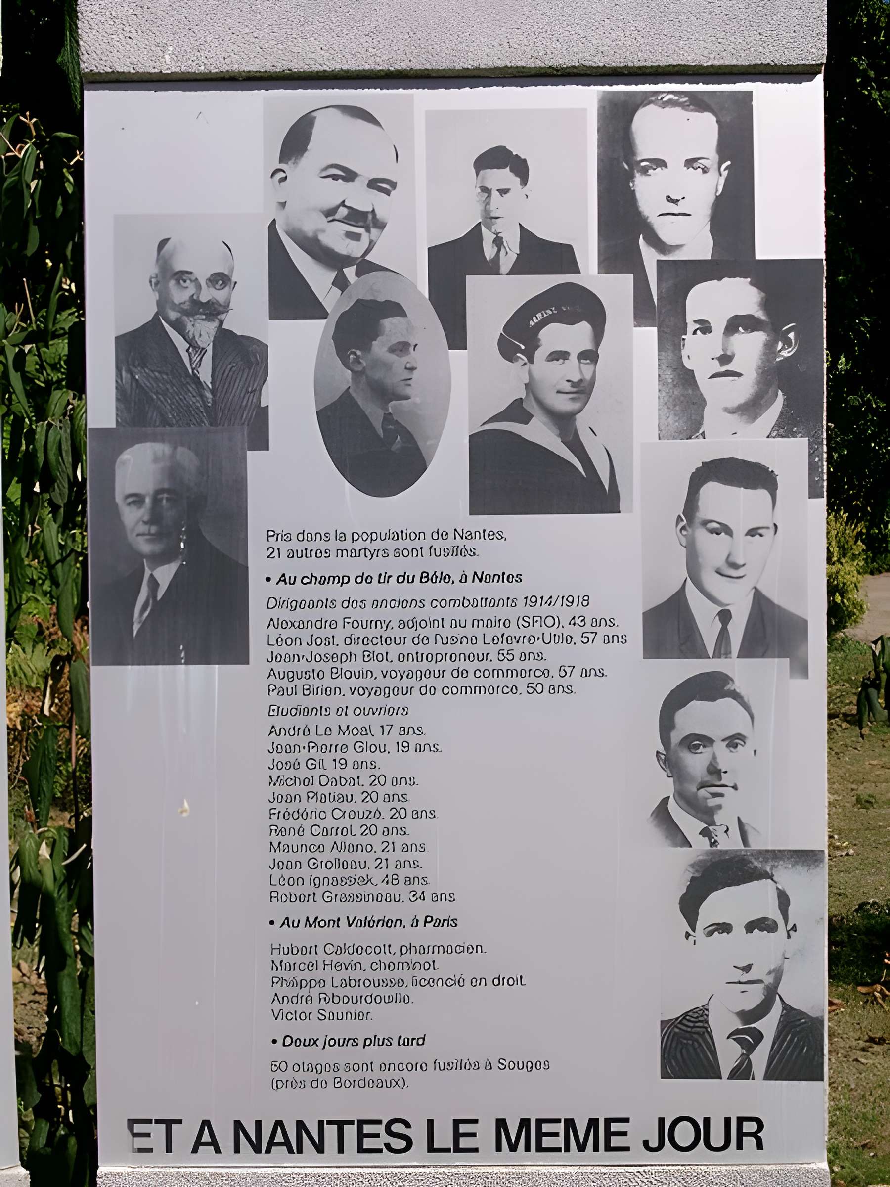 Monument aux fusillés