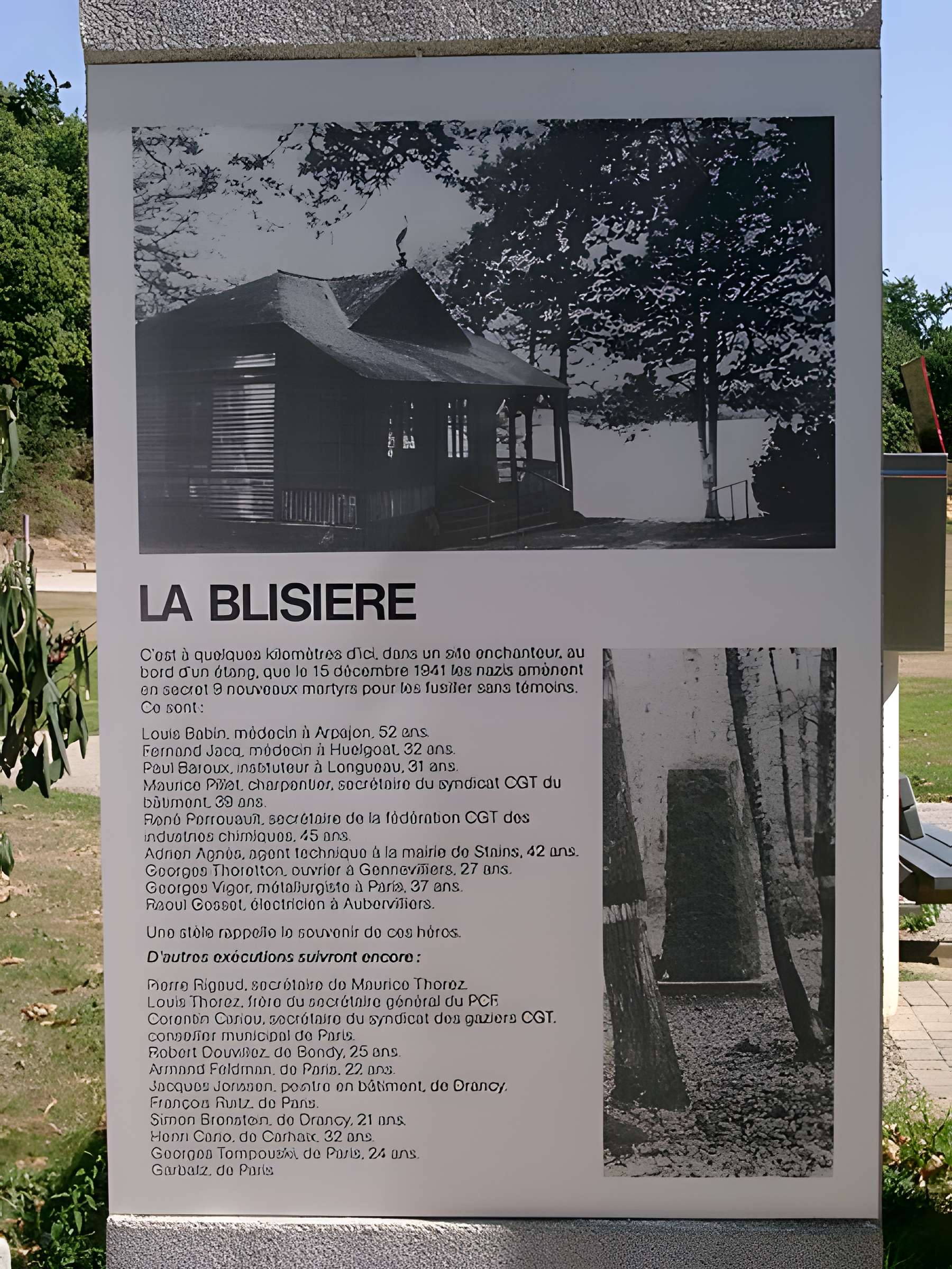 Monument aux fusillés