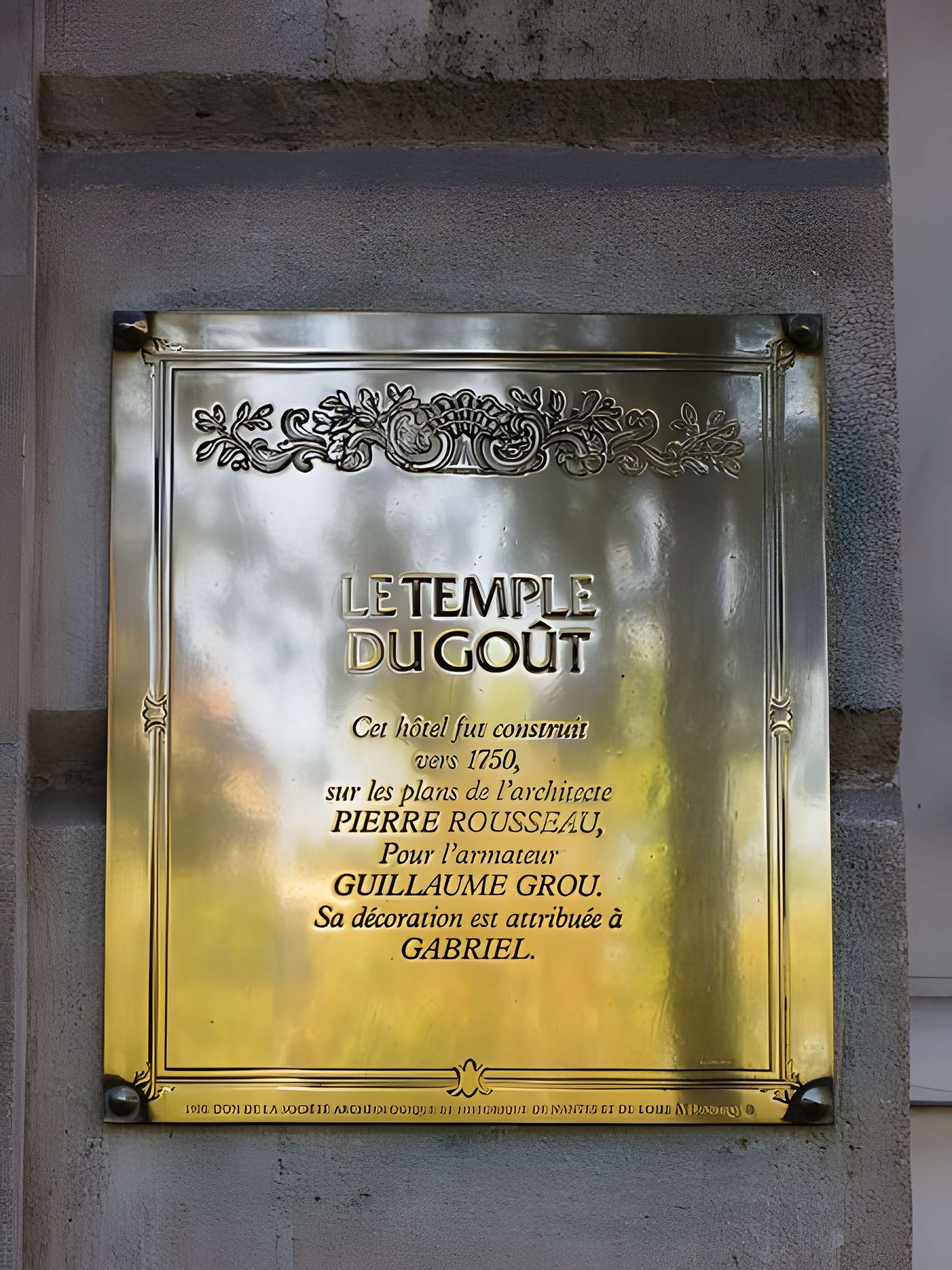 Immeuble dit le Temple du Goût